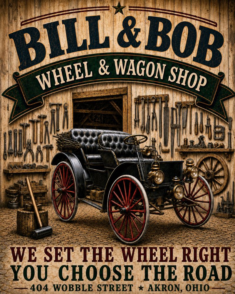 Bill & Bob Wheel & Wagon Shop - Soberlands
