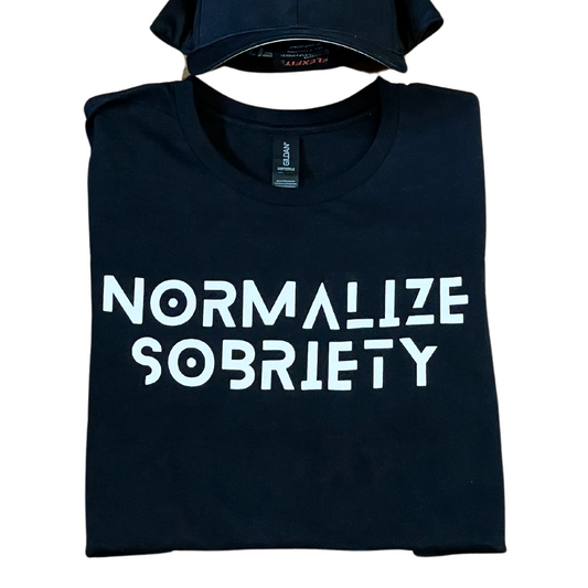 Normalize Sobriety Tee