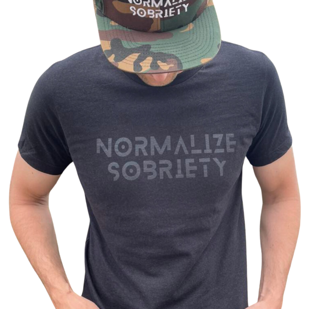 Normalize Sobriety BLCK Tee