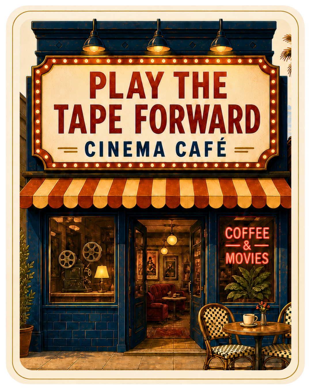 Play The Tape Forward Cinema Café