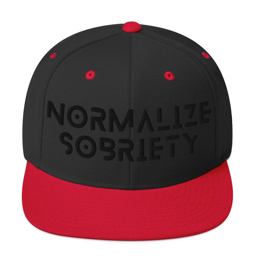 Normalize Sobriety BLCK Snapback