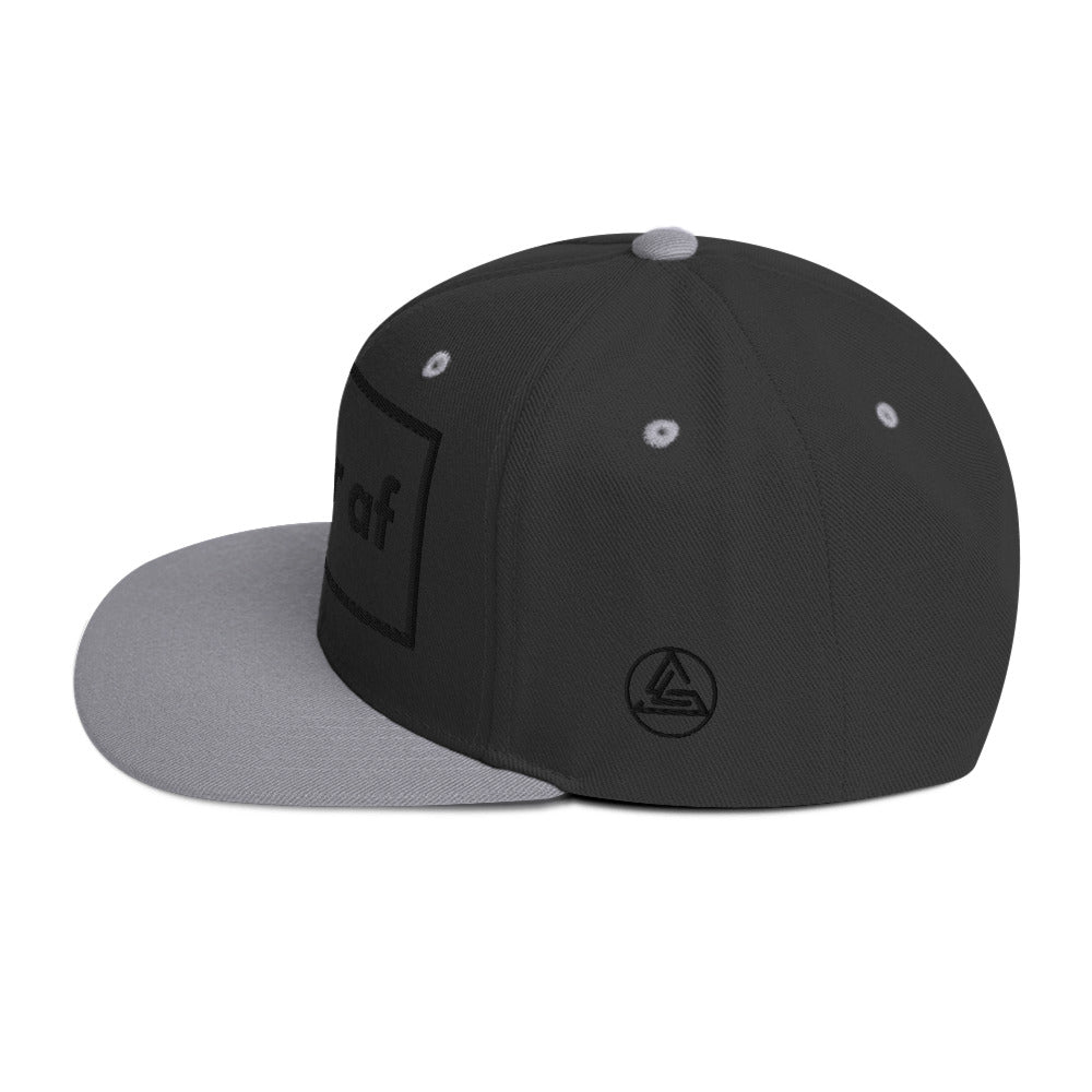 AF BLCK Snapback