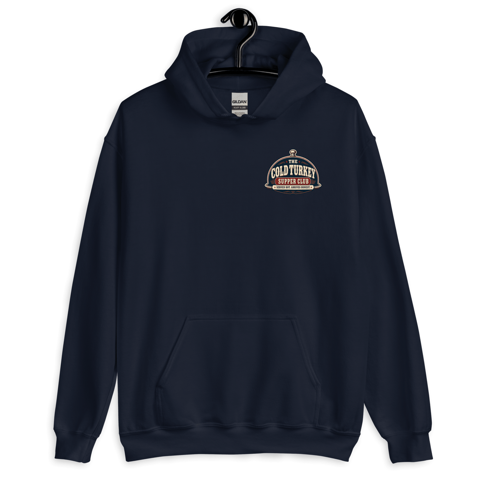 Cold Turkey Back Print Hoodie - Soberlands