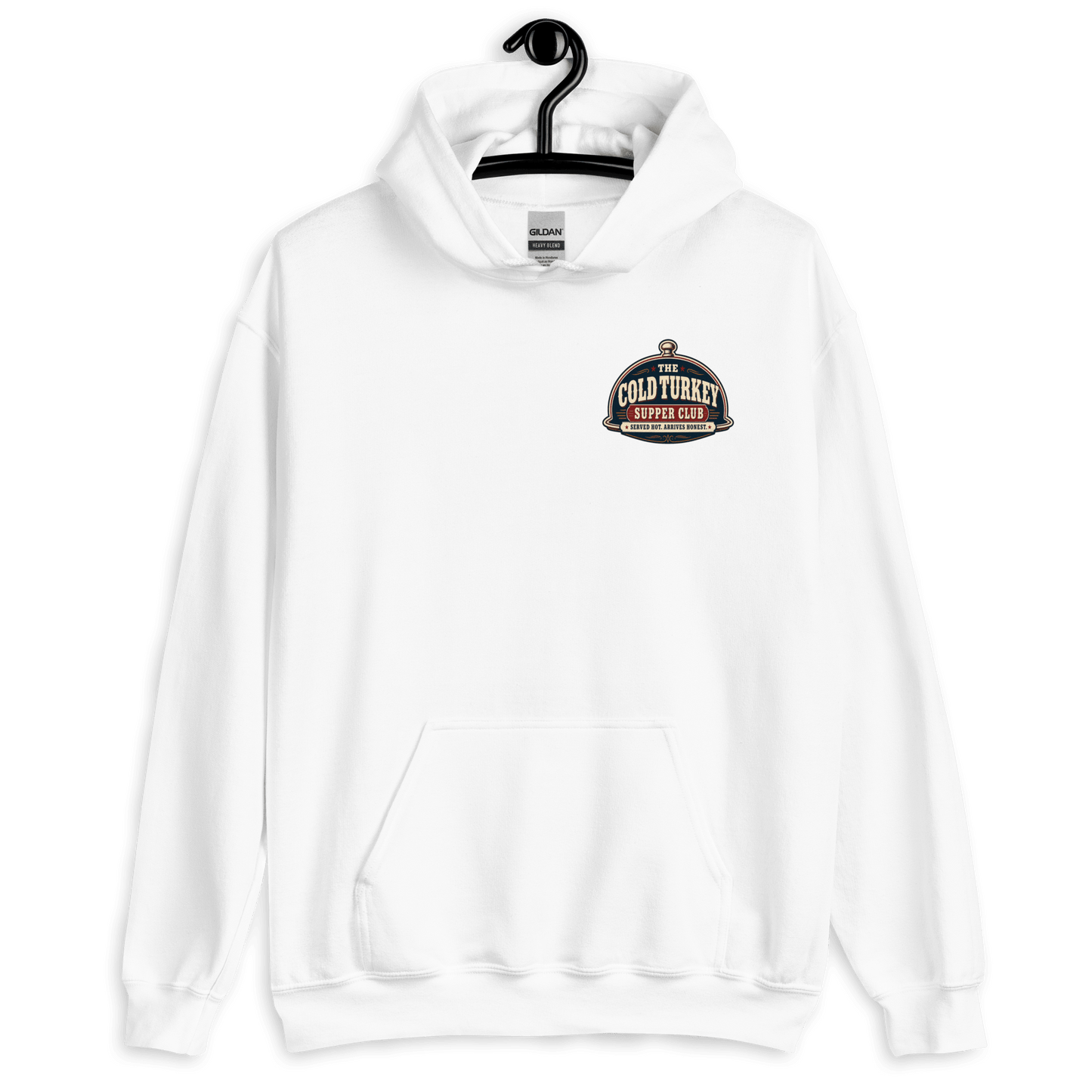 Cold Turkey Back Print Hoodie - Soberlands
