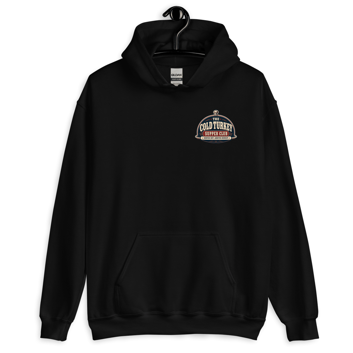 Cold Turkey Back Print Hoodie - Soberlands