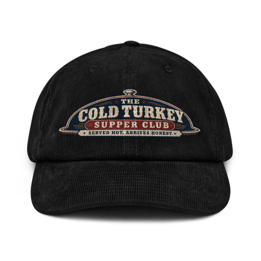Cold Turkey Corduroy Hat - Soberlands