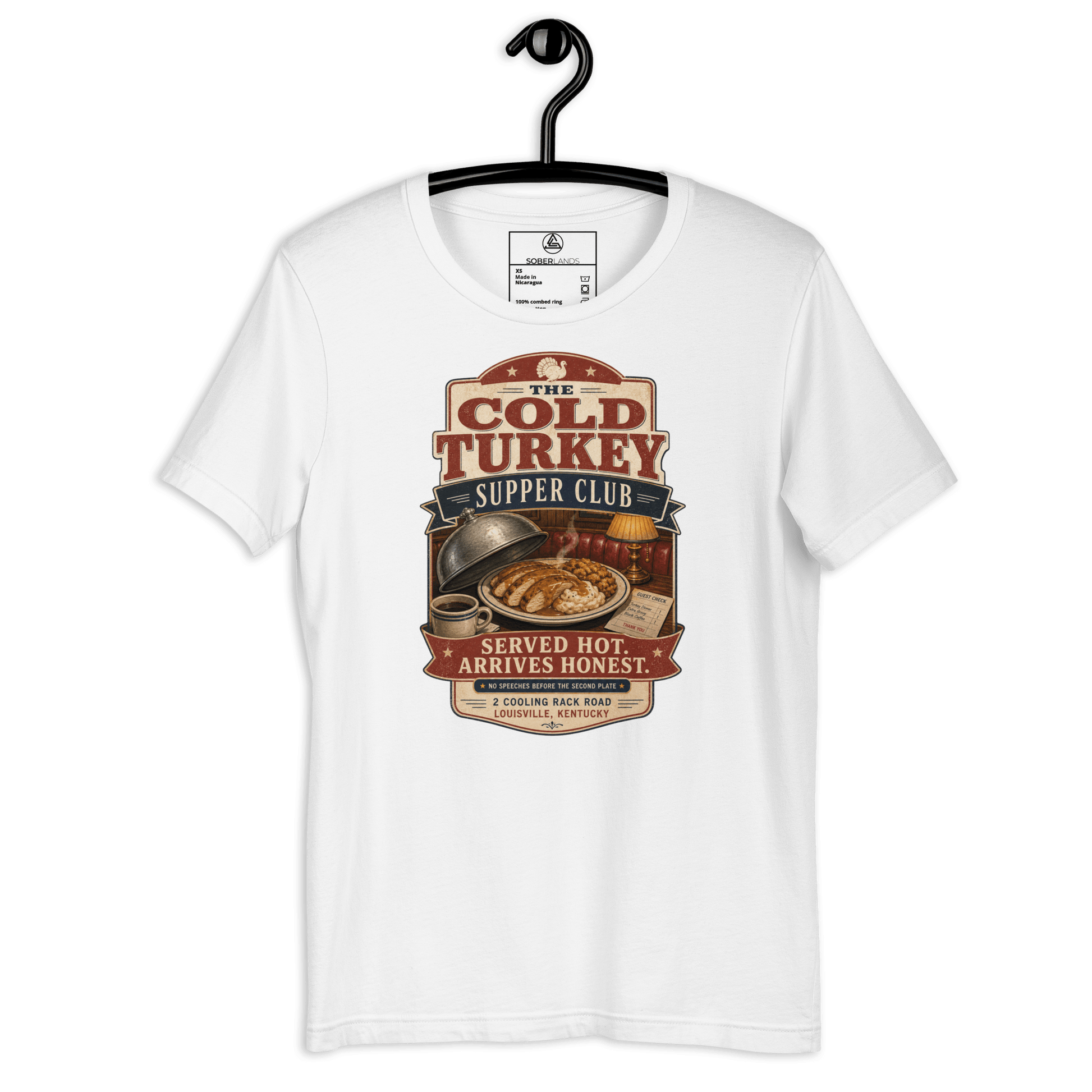Cold Turkey Tee - Soberlands