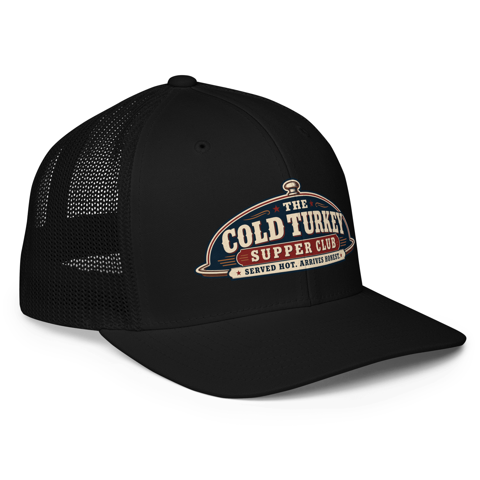 Cold Turkey Trucker Cap - Soberlands