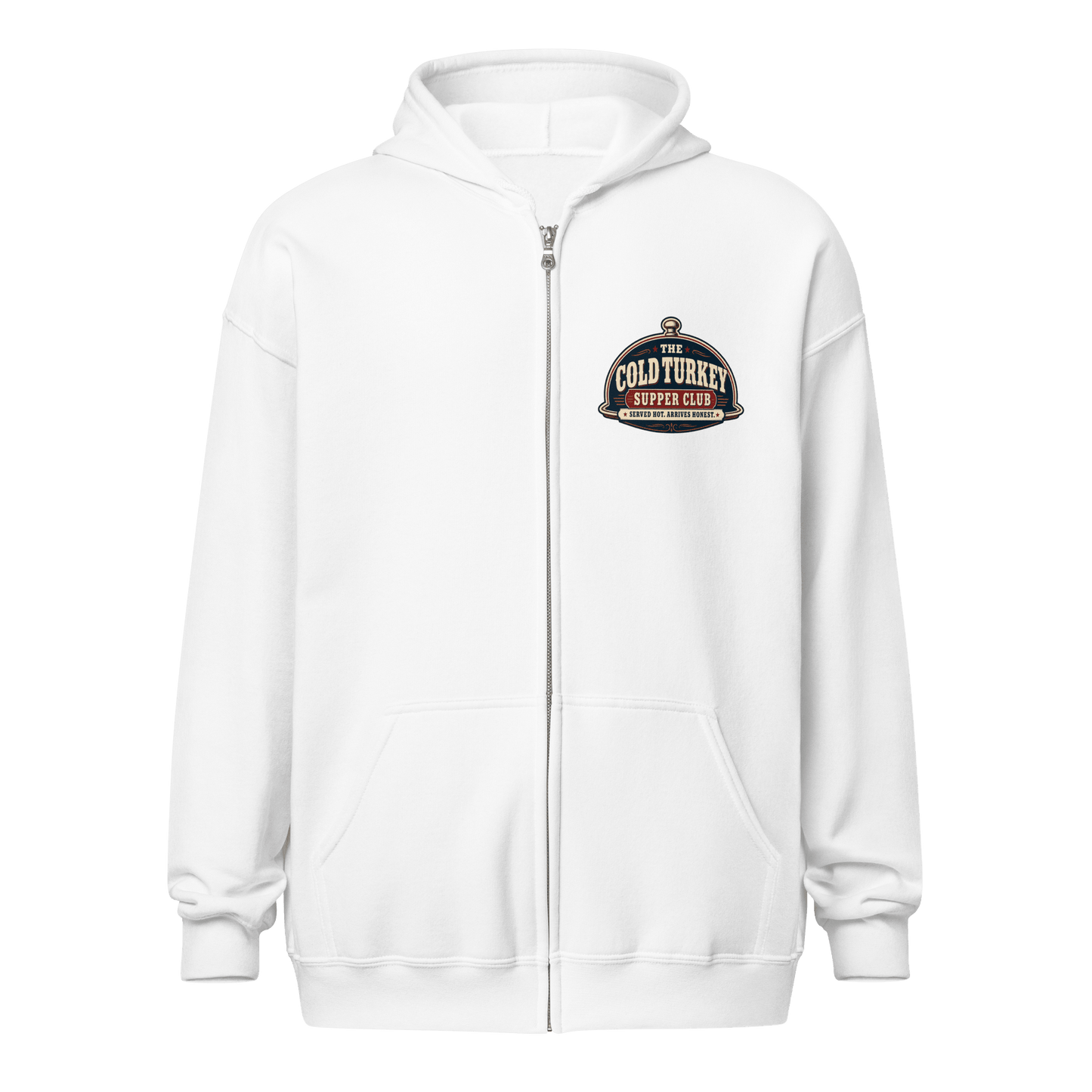 Cold Turkey Zip Hoodie - Soberlands
