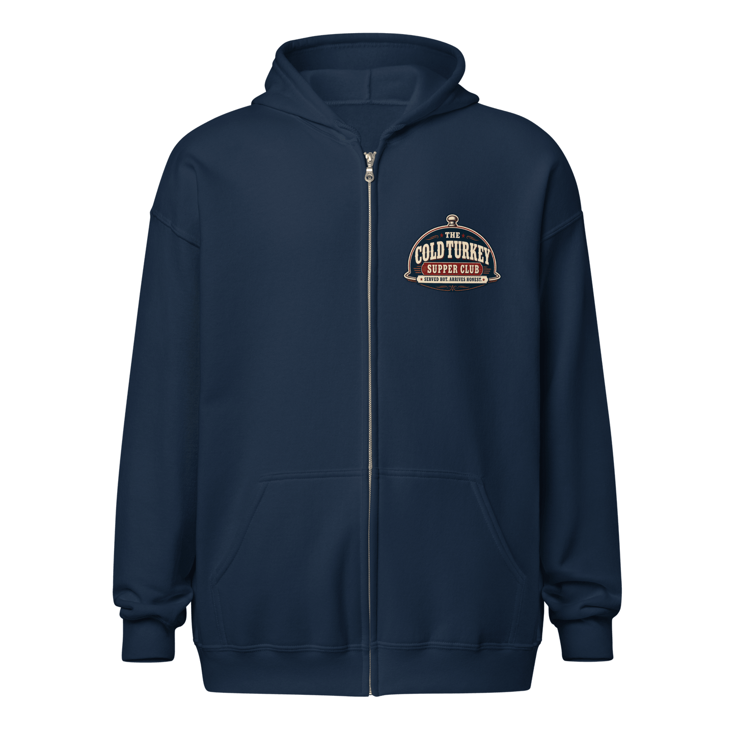 Cold Turkey Zip Hoodie - Soberlands