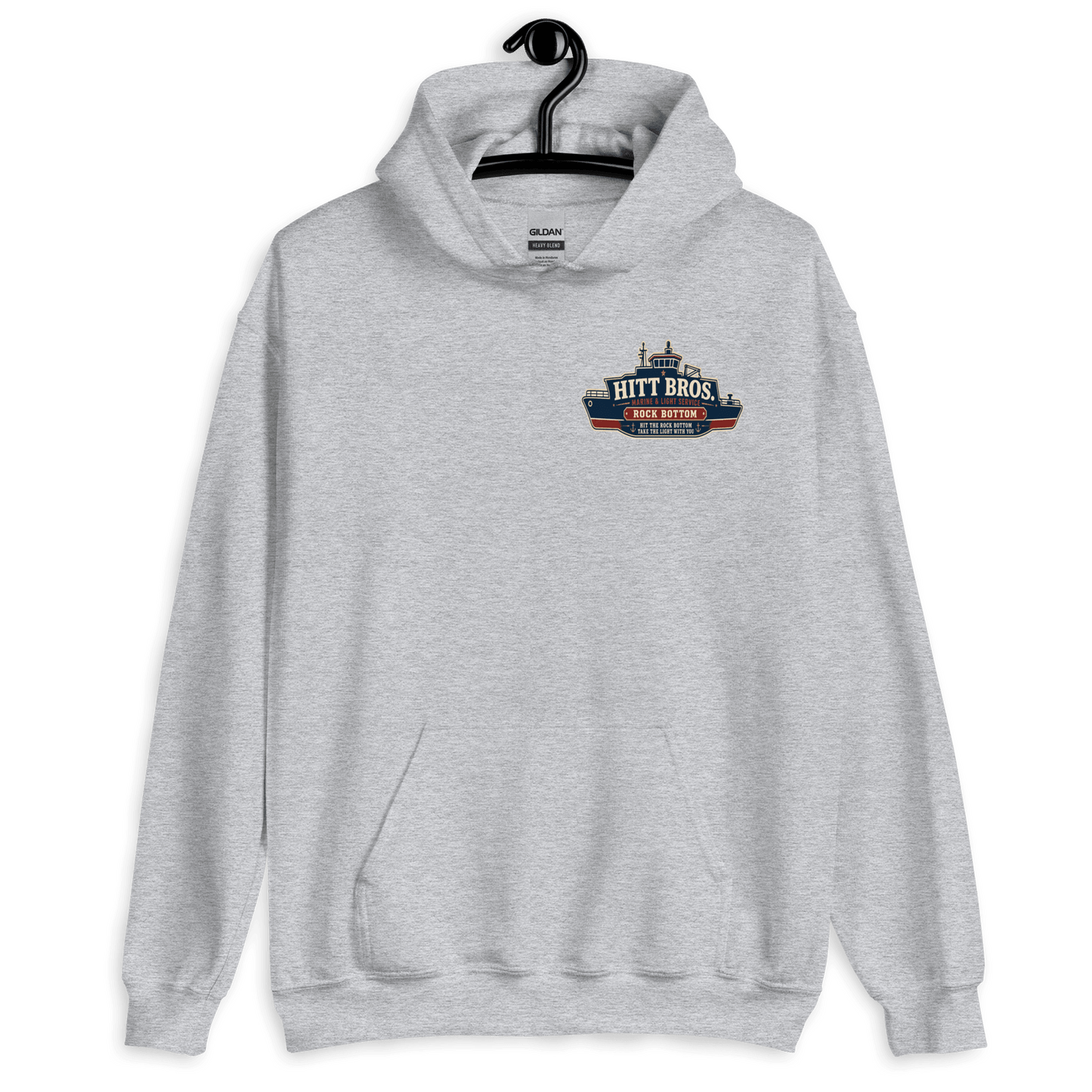 Hitt Bros Back Print Hoodie - Soberlands