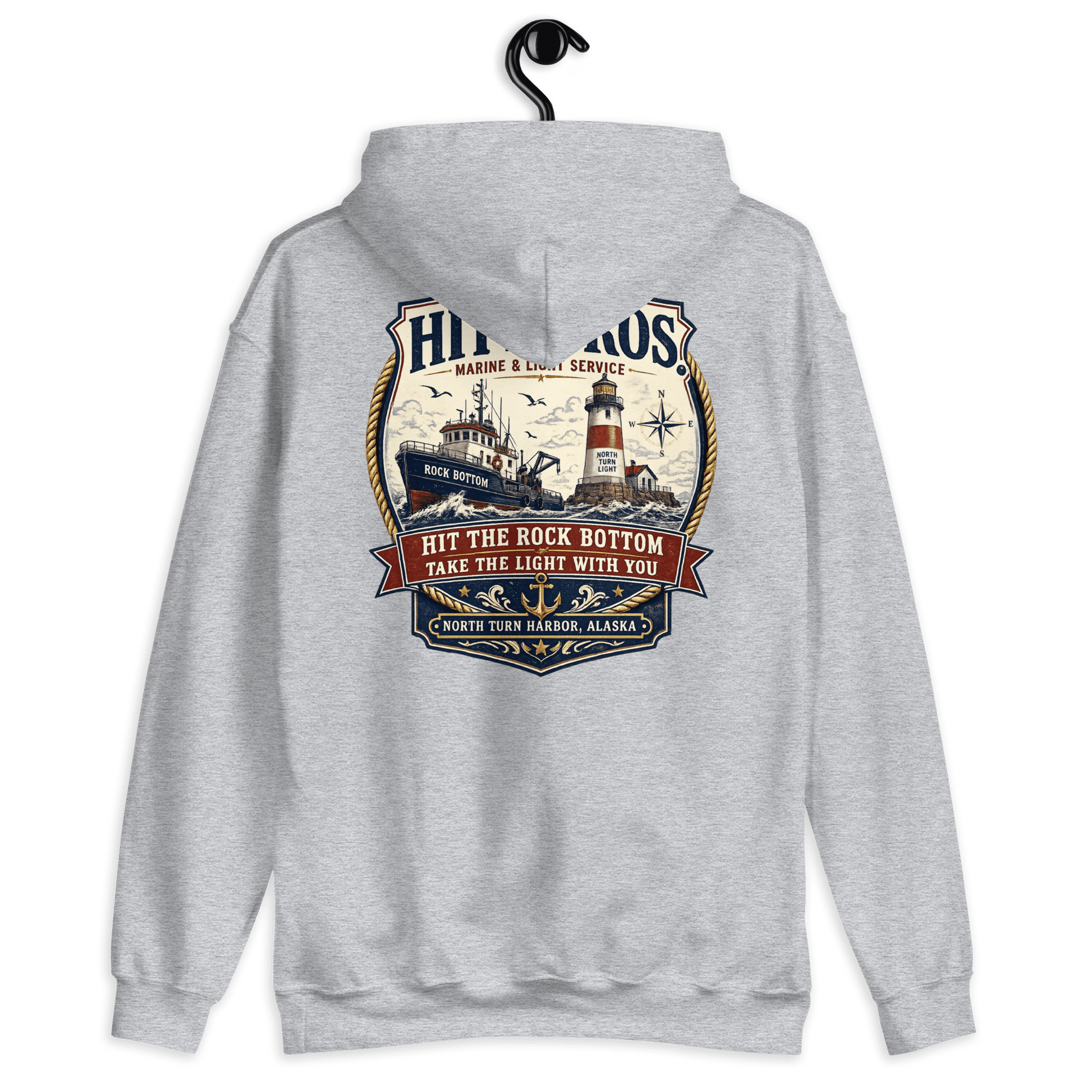 Hitt Bros Back Print Hoodie - Soberlands