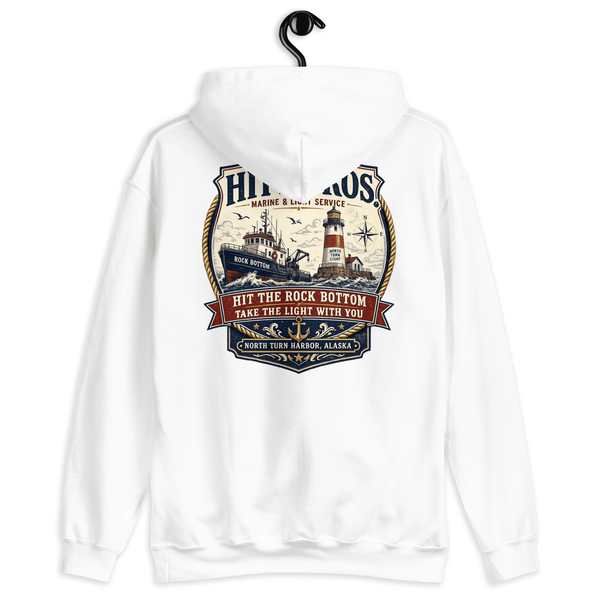 Hitt Bros Back Print Hoodie - Soberlands