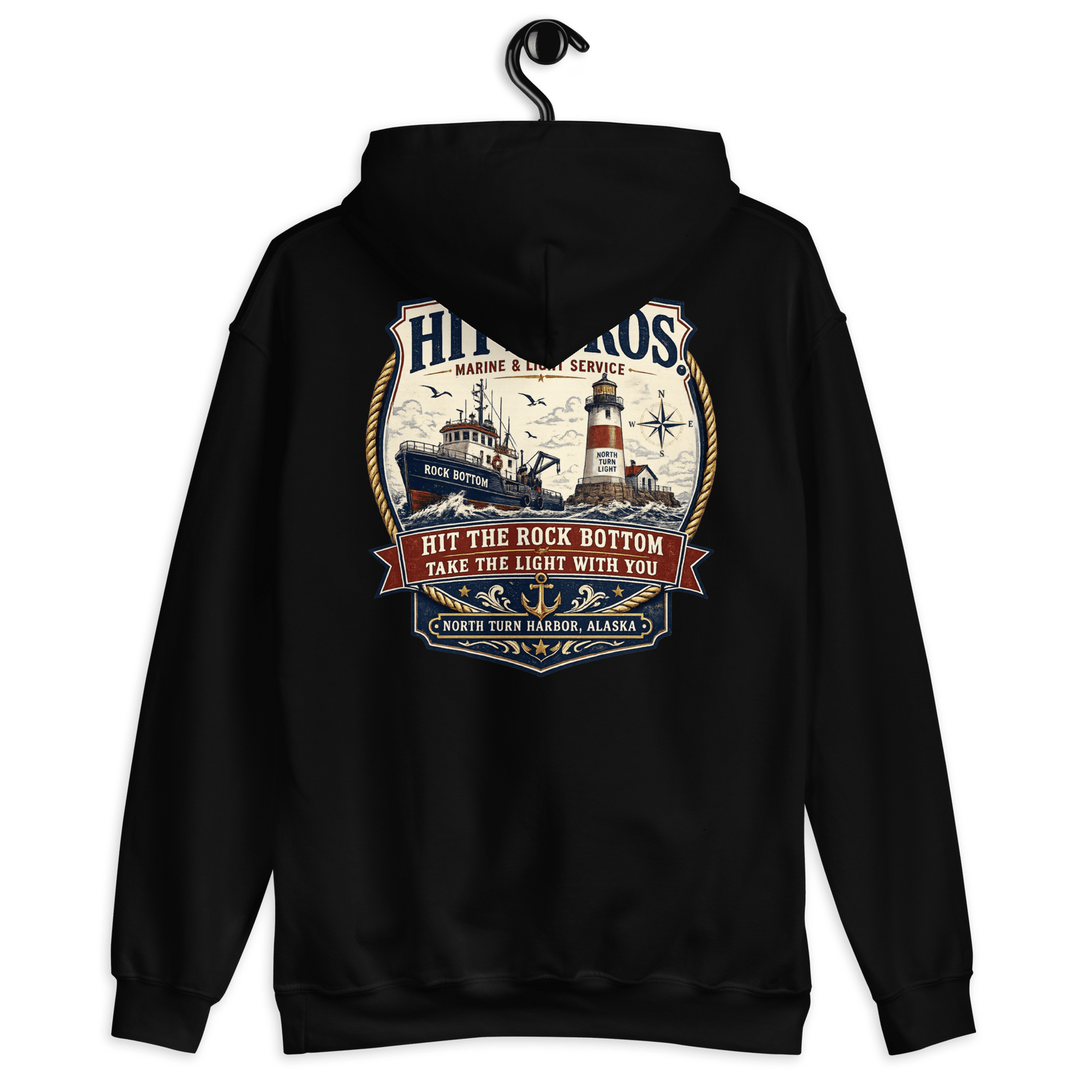 Hitt Bros Back Print Hoodie - Soberlands