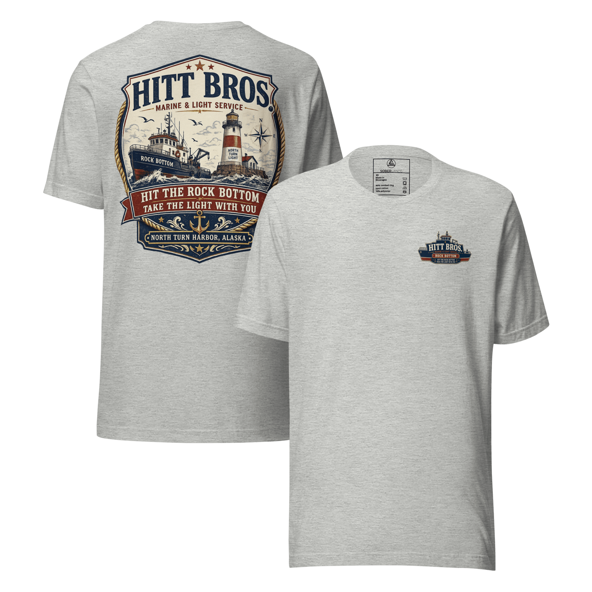 Hitt Bros Back Print Tee - Soberlands