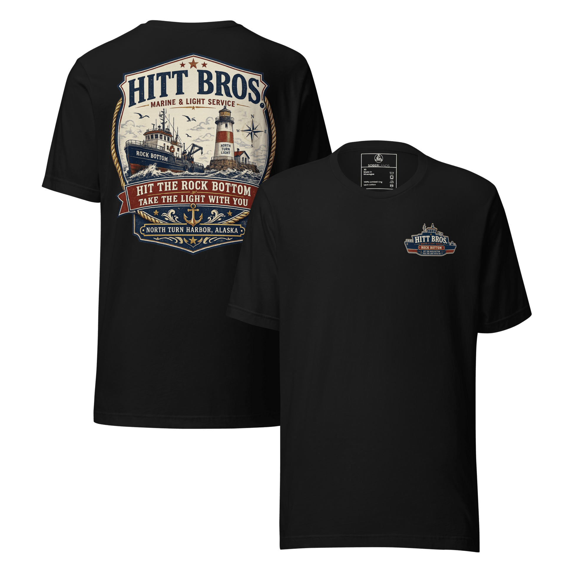 Hitt Bros Back Print Tee - Soberlands