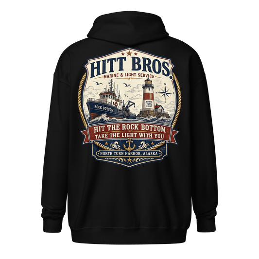 Hitt Bros Zip Hoodie - Soberlands