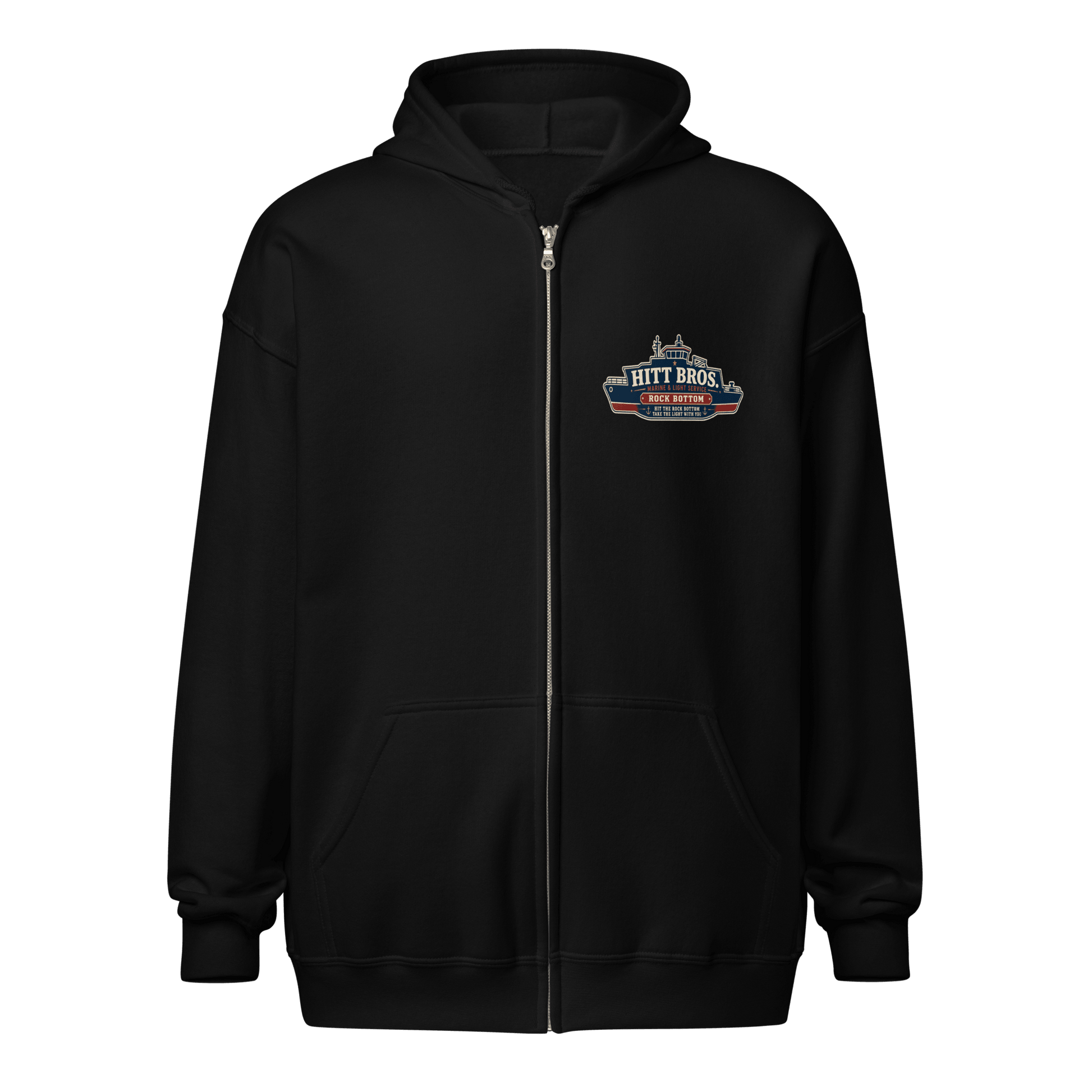 Hitt Bros Zip Hoodie - Soberlands