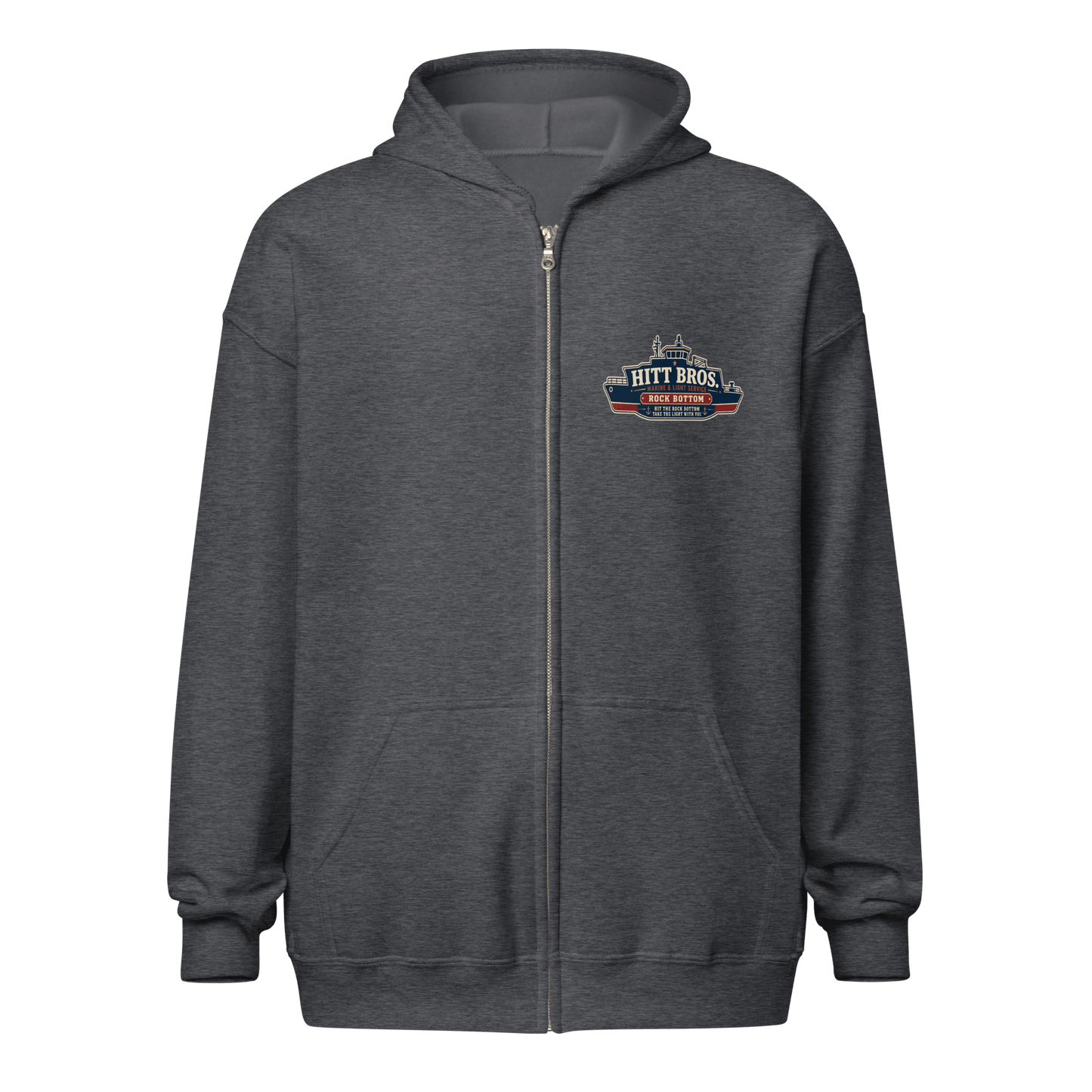 Hitt Bros Zip Hoodie - Soberlands