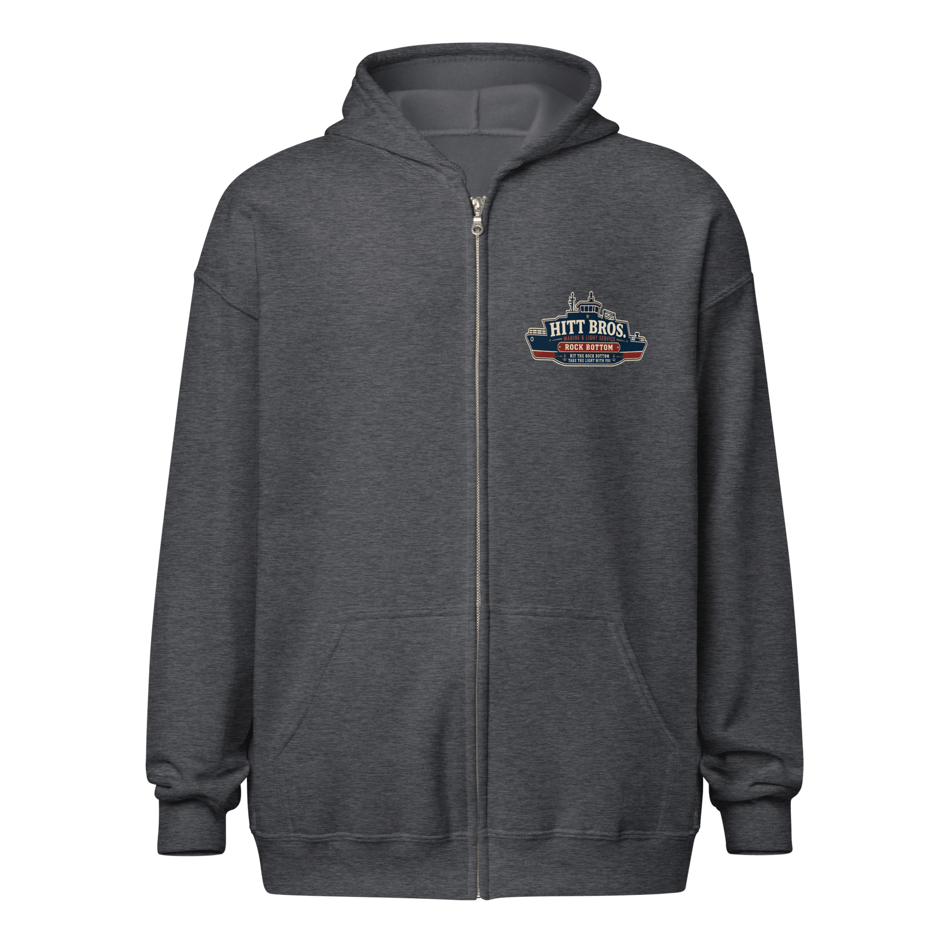 Hitt Bros Zip Hoodie - Soberlands