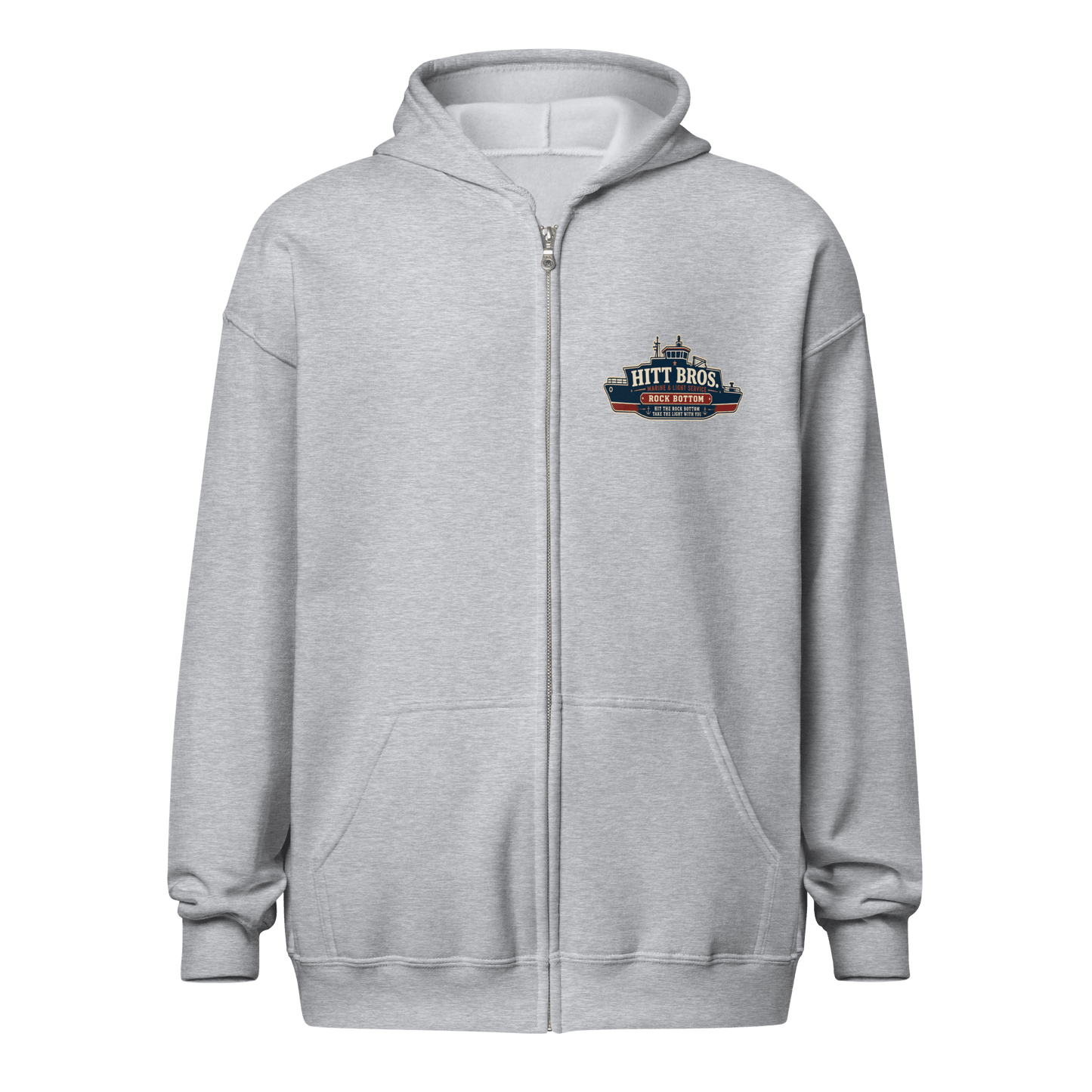 Hitt Bros Zip Hoodie - Soberlands
