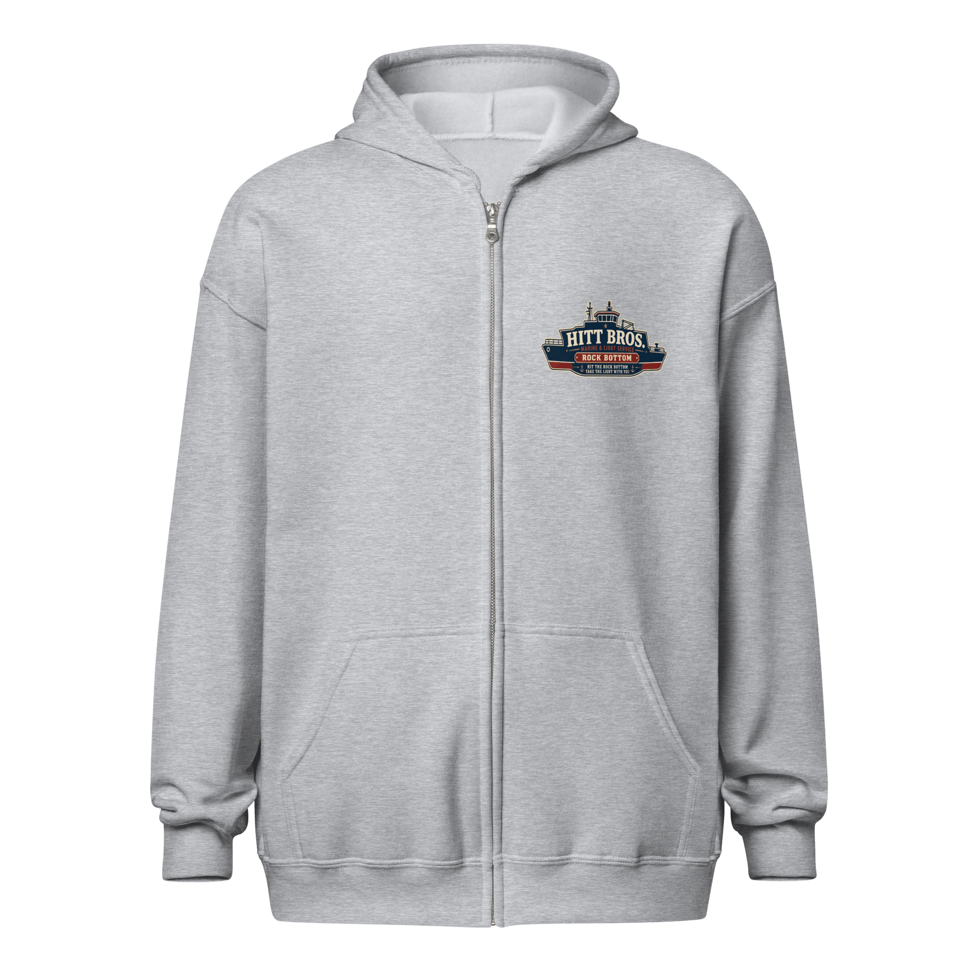 Hitt Bros Zip Hoodie - Soberlands
