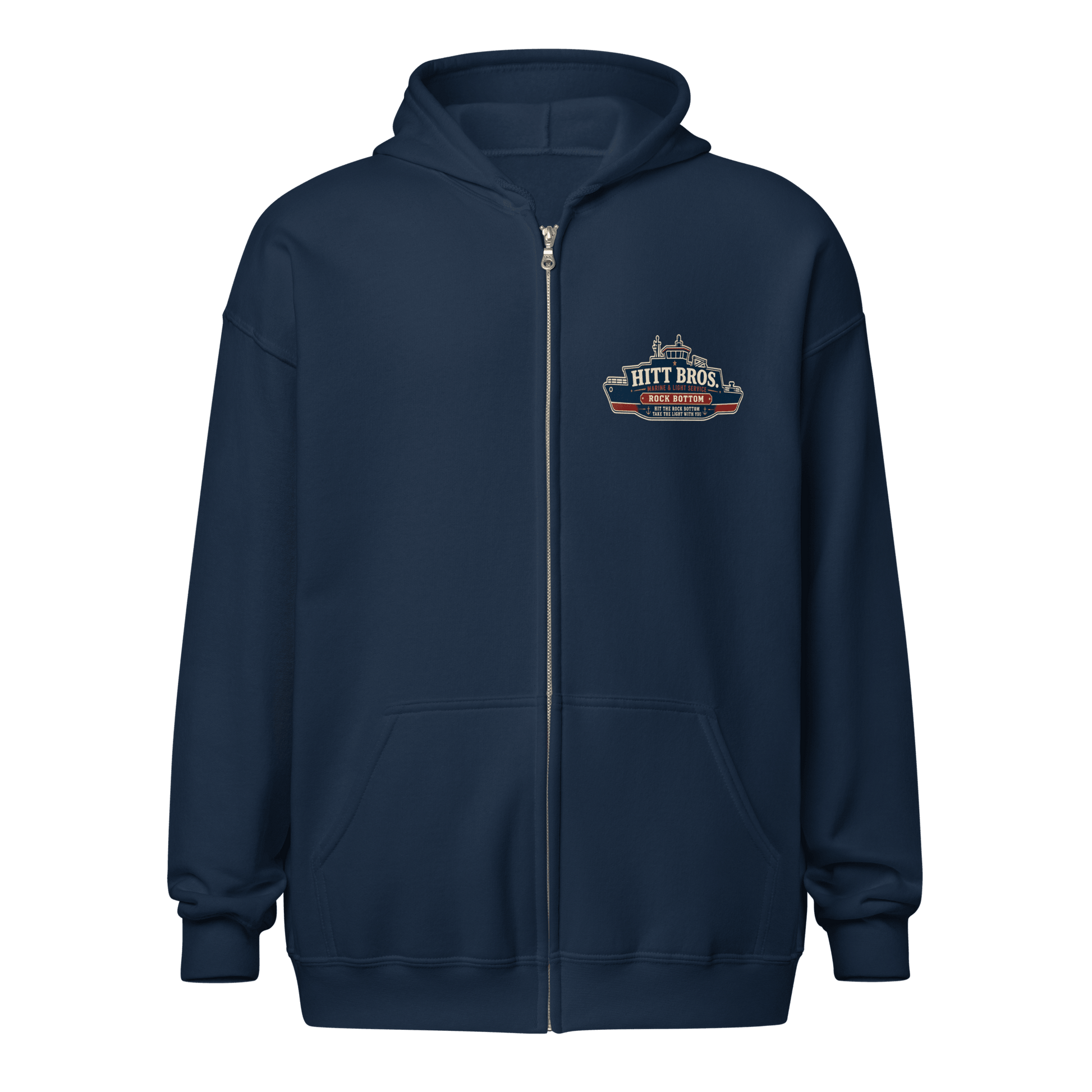 Hitt Bros Zip Hoodie - Soberlands