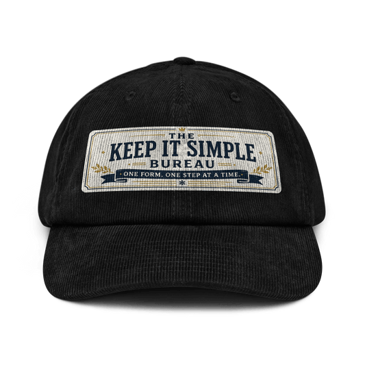 Keep It Simple Corduroy Hat - Soberlands