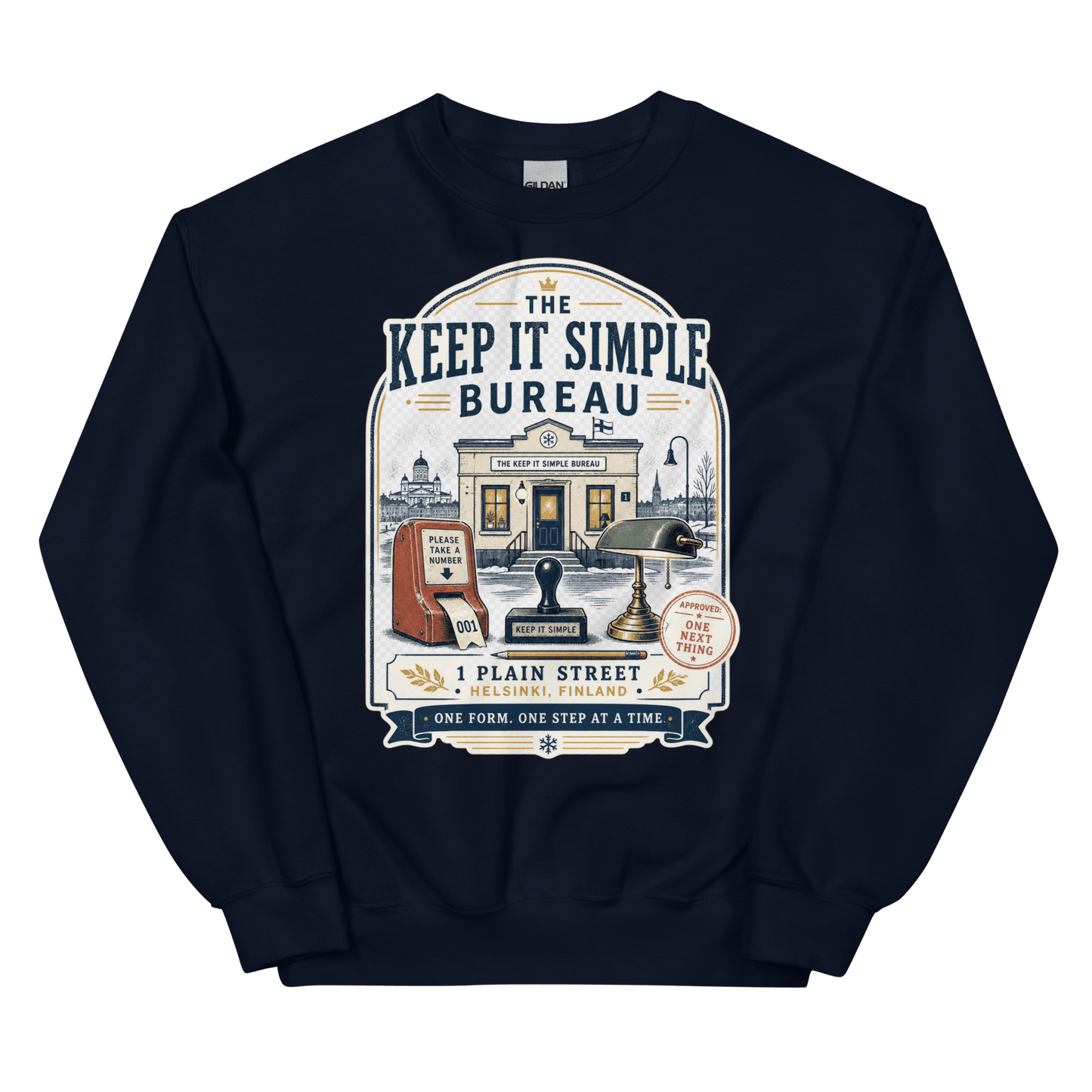 Keep It Simple Crewneck - Soberlands