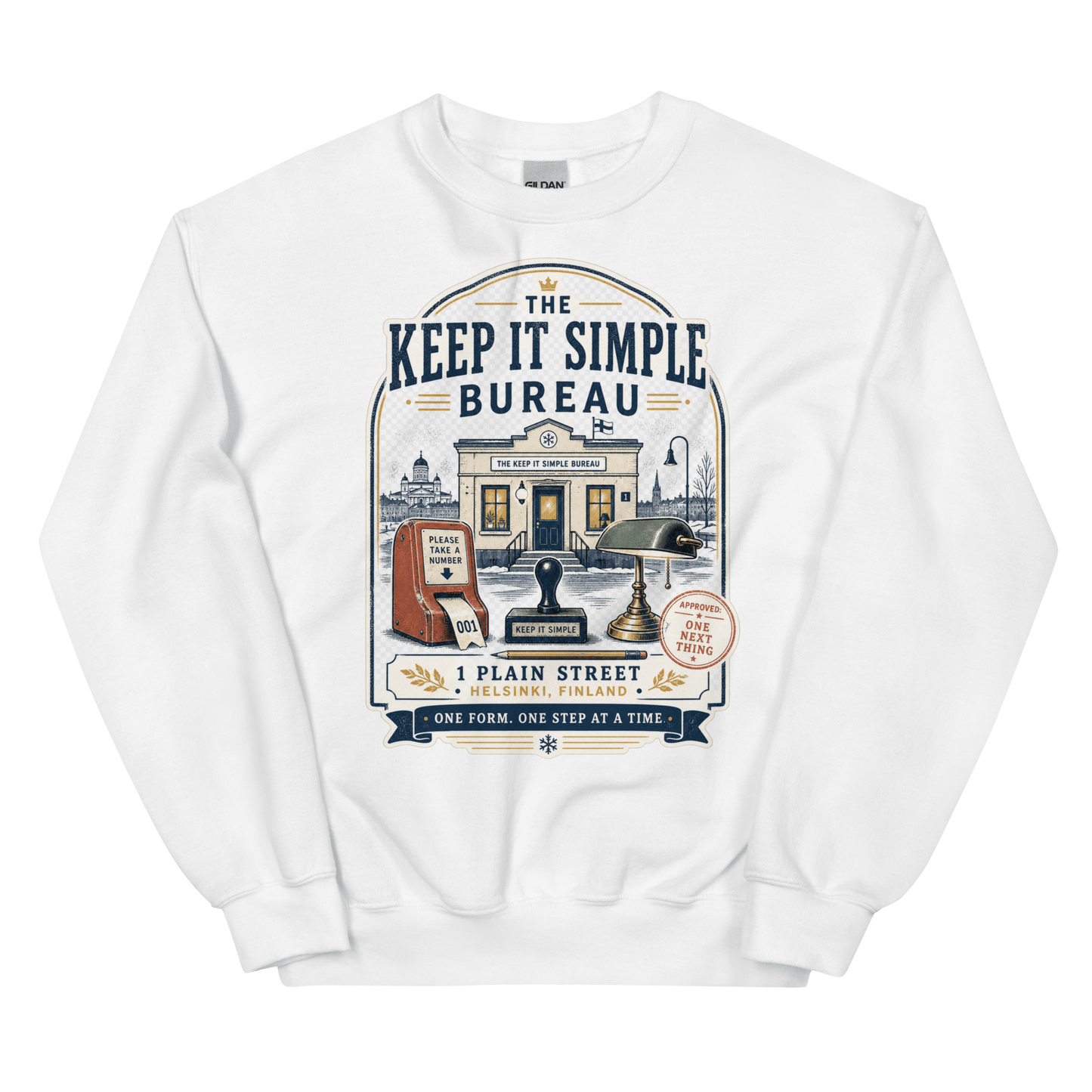 Keep It Simple Crewneck - Soberlands
