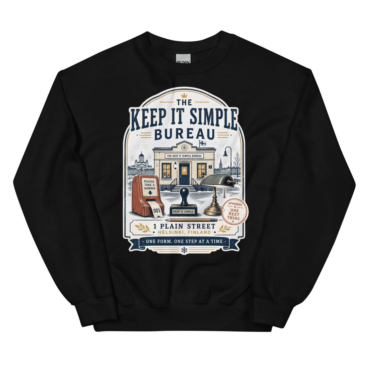 Keep It Simple Crewneck - Soberlands