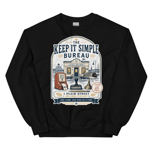 Keep It Simple Crewneck - Soberlands