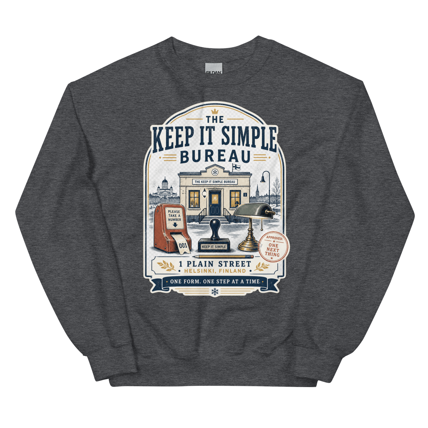 Keep It Simple Crewneck - Soberlands