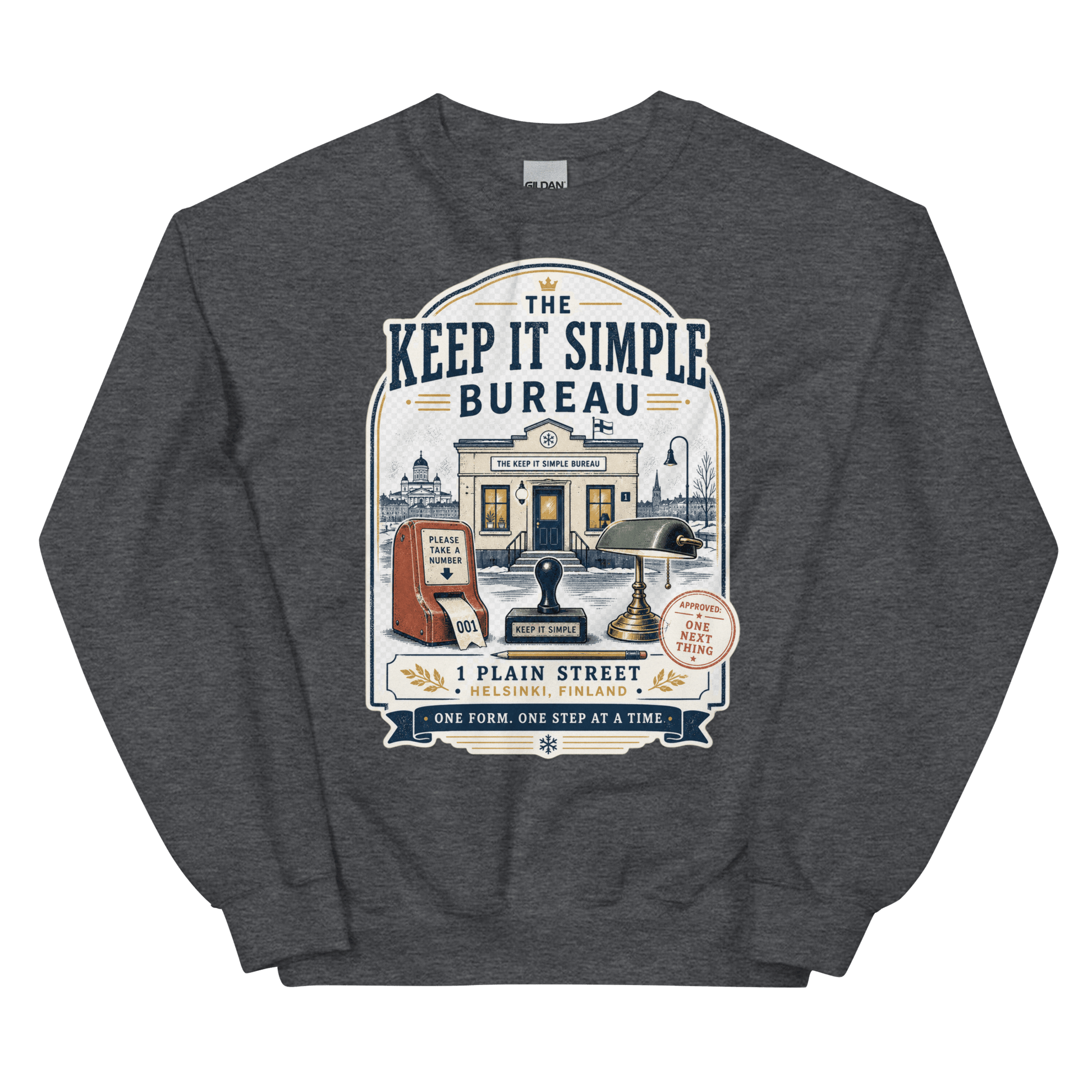 Keep It Simple Crewneck - Soberlands