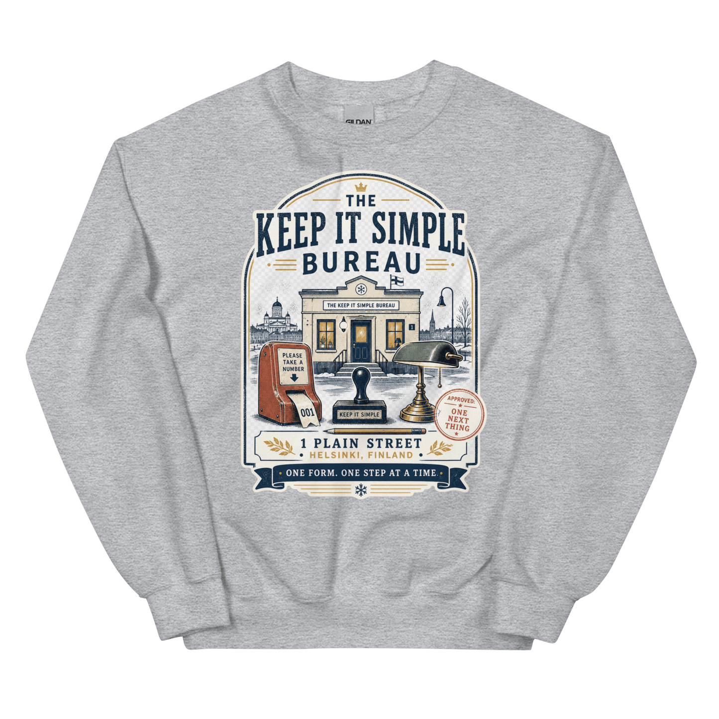 Keep It Simple Crewneck - Soberlands