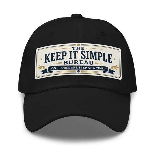 Keep It Simple Dad Hat - Soberlands