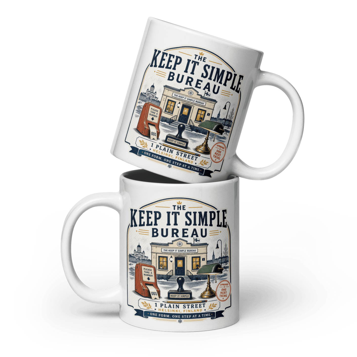 Keep It Simple Mug - Soberlands