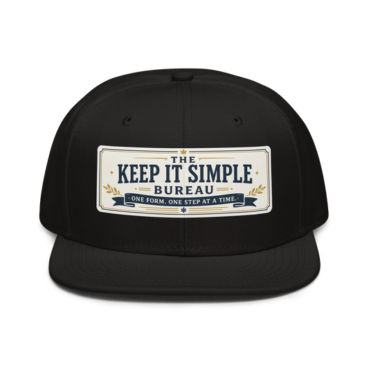 Keep It Simple Snapback - Soberlands
