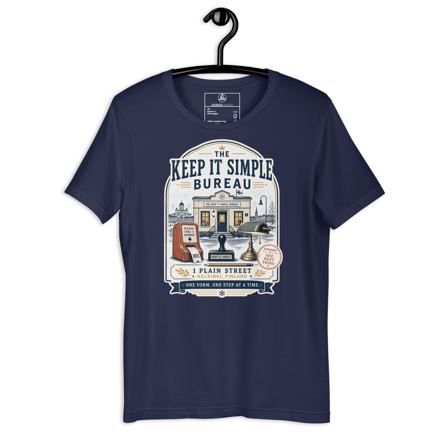 Keep It Simple Tee - Soberlands