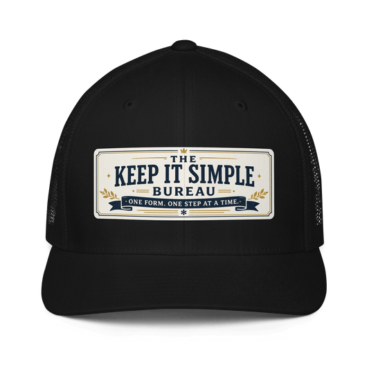 Keep It Simple Trucker Cap - Soberlands
