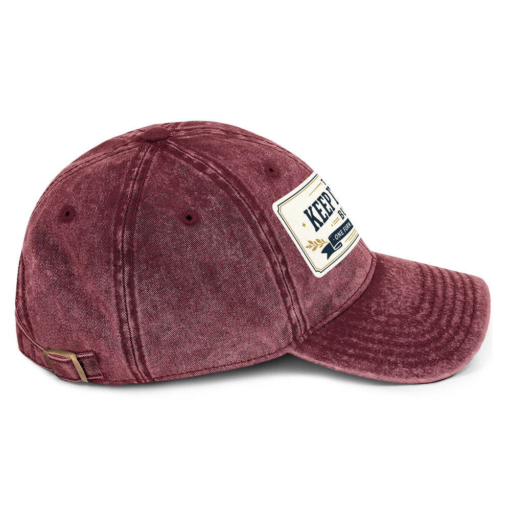 Keep It Simple Vintage Cap - Soberlands