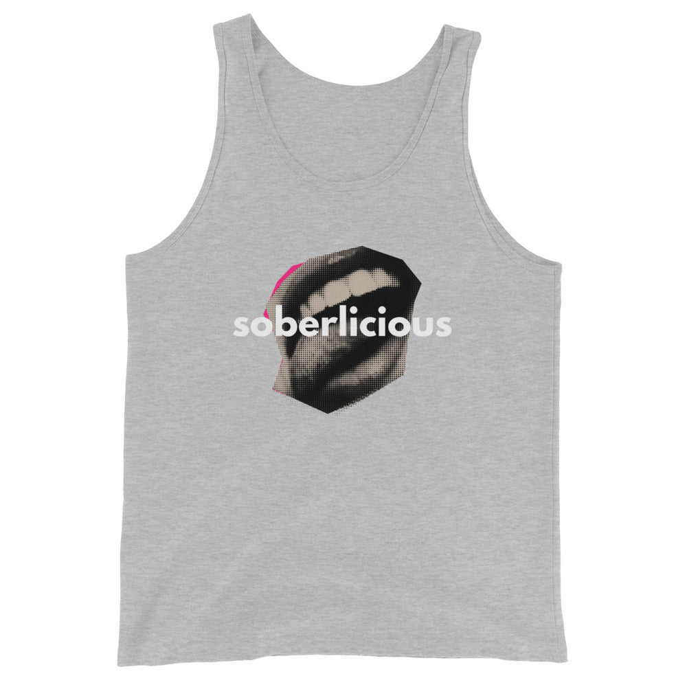 Soberlicious Grey Tank