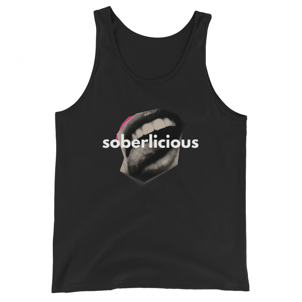 Soberlicious Grey Tank