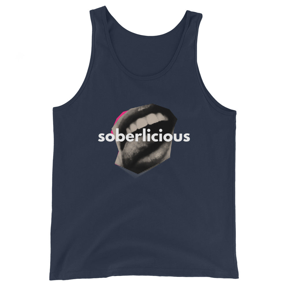 Soberlicious Grey Tank