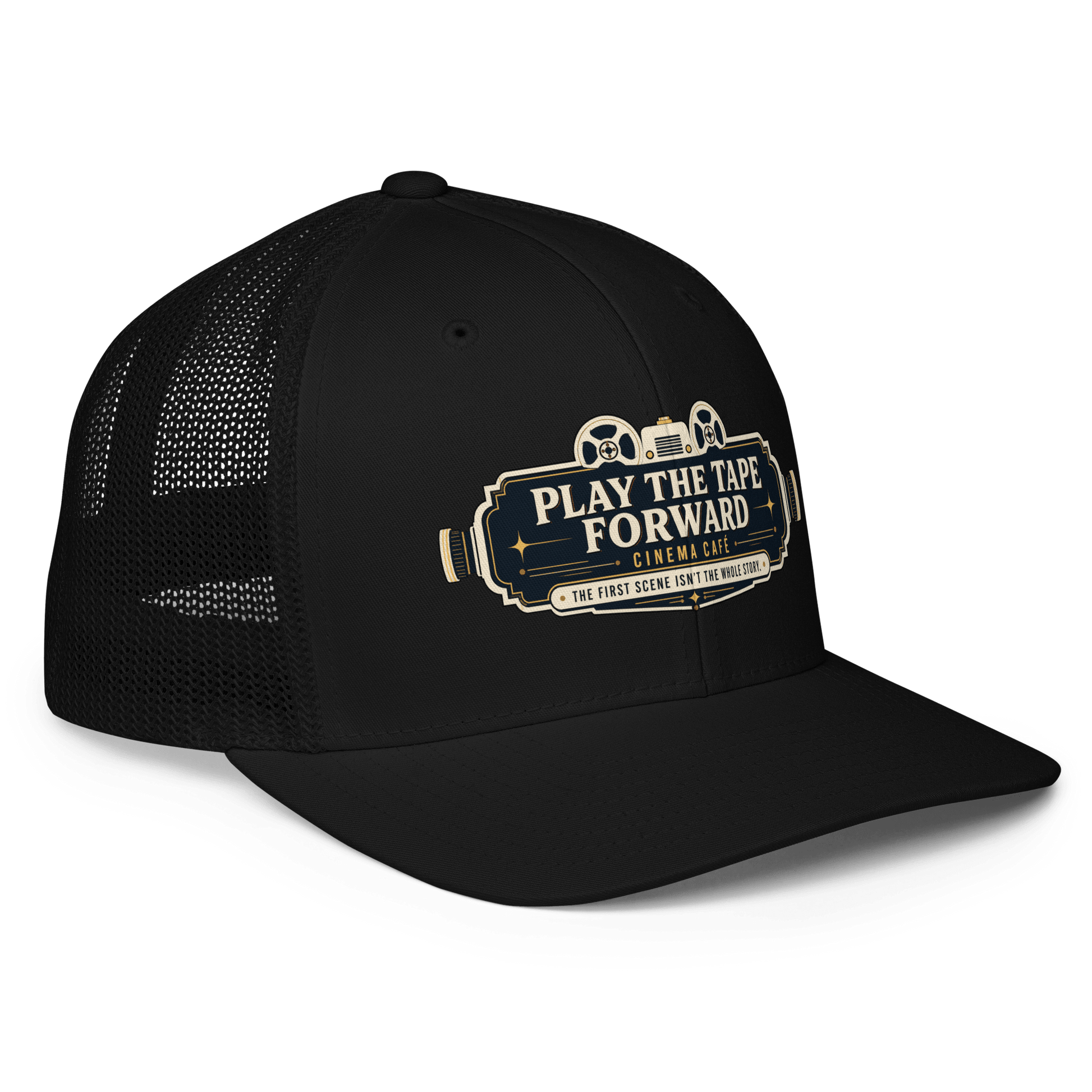 Play The Tape Trucker Cap - Soberlands