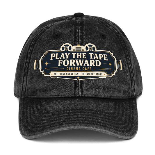 Play The Tape Vintage Cap - Soberlands
