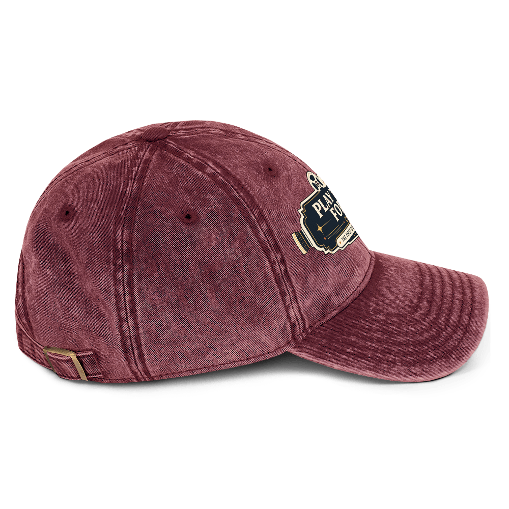 Play The Tape Vintage Cap - Soberlands