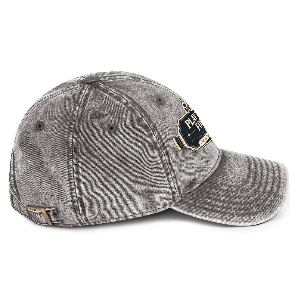 Play The Tape Vintage Cap - Soberlands