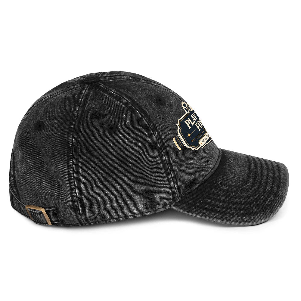 Play The Tape Vintage Cap - Soberlands