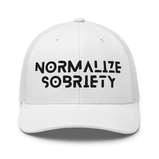 Normalize Sobriety BLCK Hat
